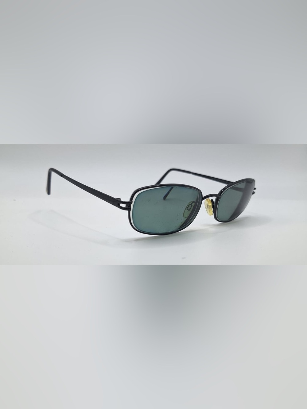 Sun Gear SG921 Black Oval Metal Sunglasses Frames Only